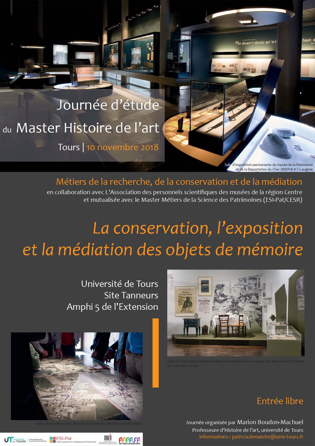 Affiche Journée d'étude HDA 2018